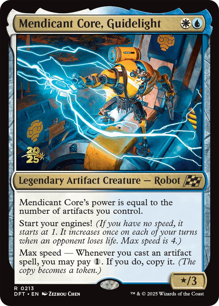 Mendicant Core, Guidelight [Aetherdrift Prerelease Promos] | Devastation Store