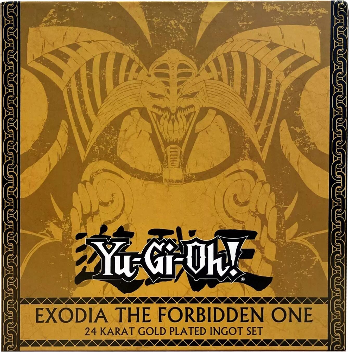 24k Gold-Plated Ingot Set - Exodia The Forbidden One (Limited Edition) | Devastation Store