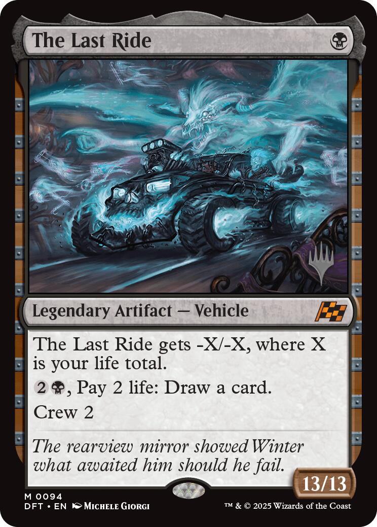 The Last Ride [Aetherdrift Promos] | Devastation Store