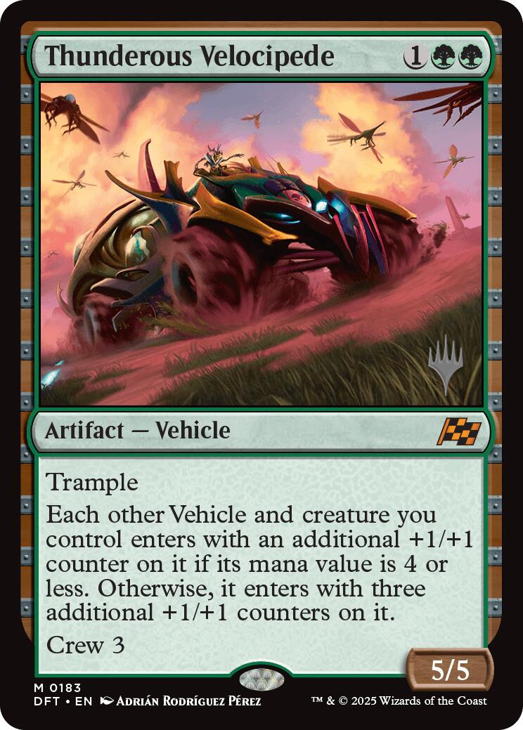 Thunderous Velocipede [Aetherdrift Promos] | Devastation Store