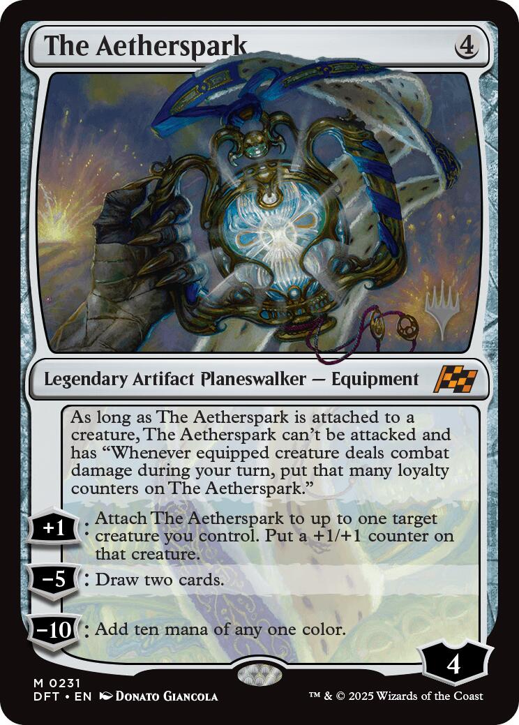 The Aetherspark [Aetherdrift Promos] | Devastation Store