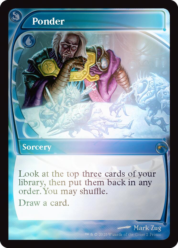 Ponder (Future Sight) [Secret Lair Drop Series] | Devastation Store