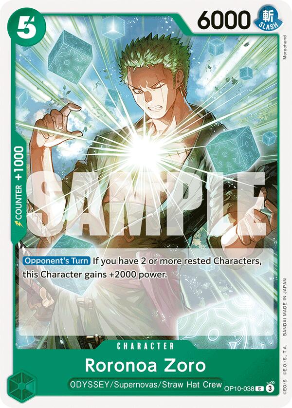 Roronoa Zoro (038) [Royal Blood] | Devastation Store