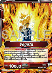 Vegeta // SSB Vegeta, Saiyan Pride (BT27-001) [History of Z] | Devastation Store