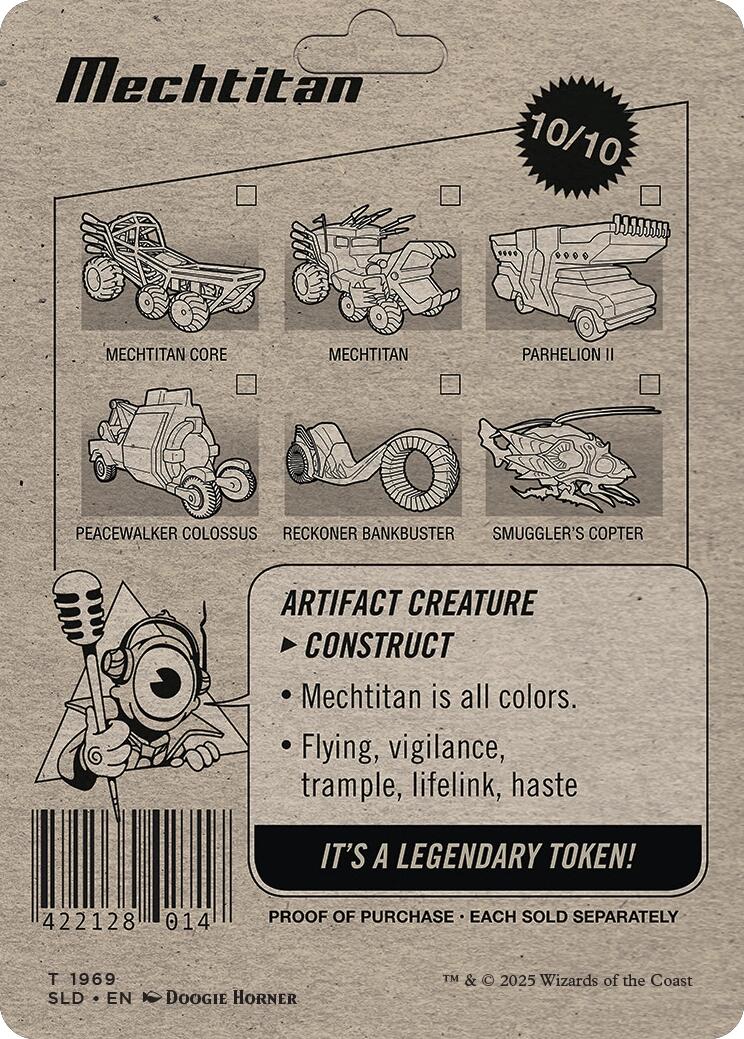 Mechtitan Token [Secret Lair Drop Series] | Devastation Store