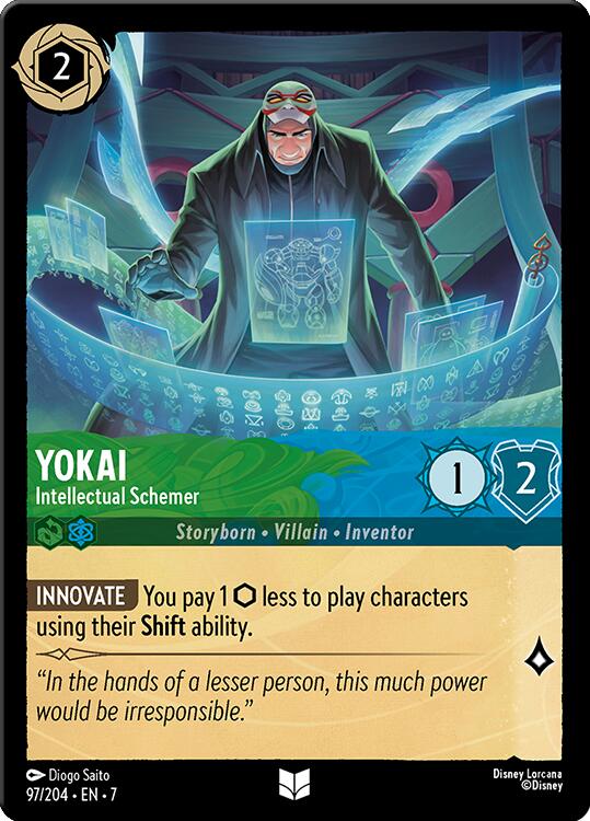Yokai - Intellectual Schemer (97/204) [Archazia's Island] | Devastation Store