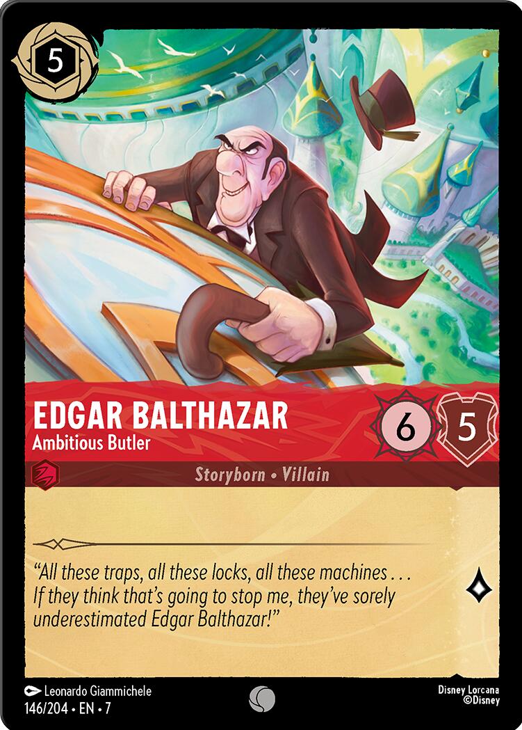 Edgar Balthazar - Ambitious Butler (146/204) [Archazia's Island] | Devastation Store