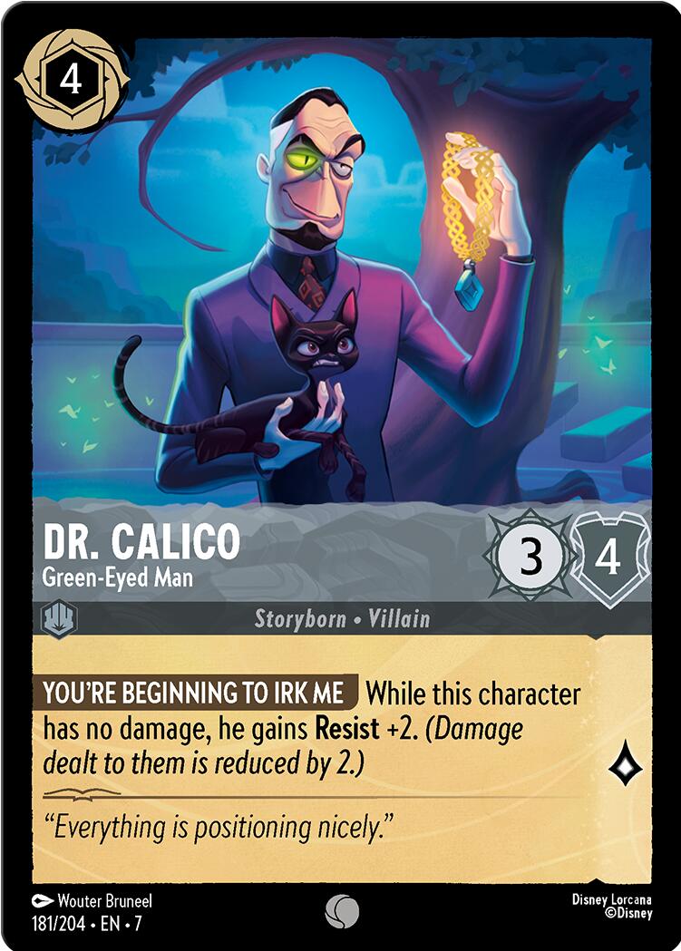 Dr. Calico - Green-Eyed Man (181/204) [Archazia's Island] | Devastation Store