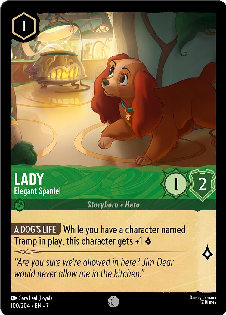 Lady - Elegant Spaniel (100/204) [Archazia's Island] | Devastation Store