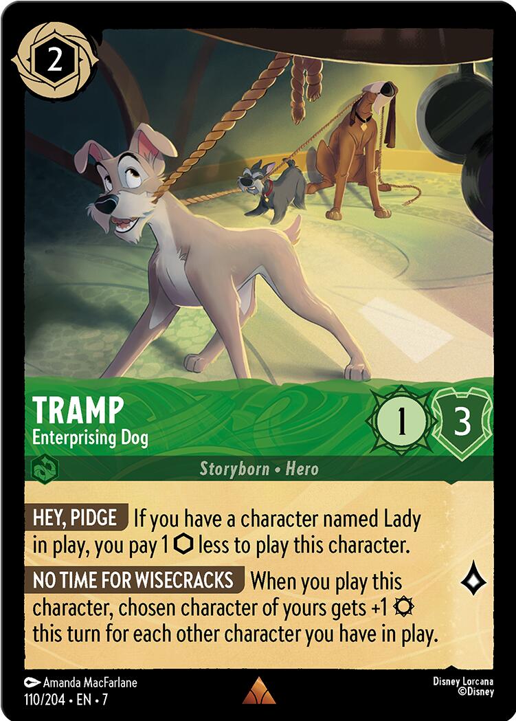 Tramp - Enterprising Dog (110/204) [Archazia's Island] | Devastation Store