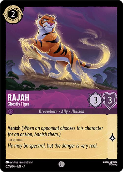 Rajah - Ghostly Tiger (62/204) [Archazia's Island] | Devastation Store