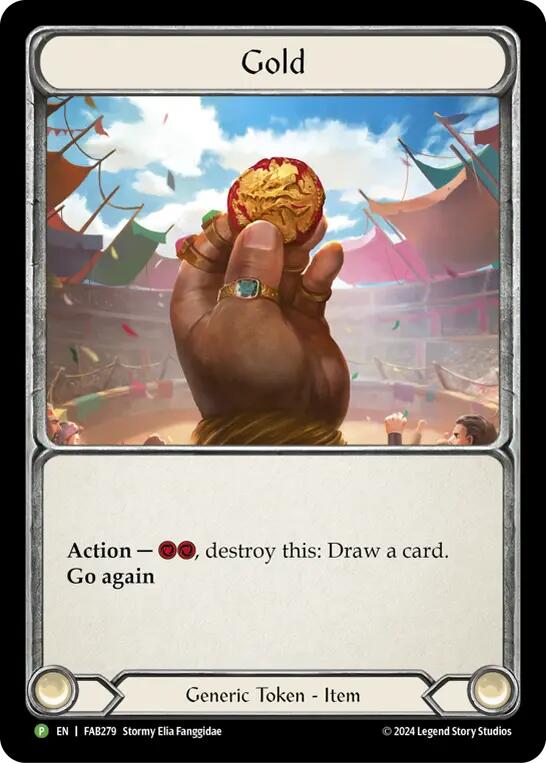 Gold [FAB279] (Promo)  Cold Foil | Devastation Store