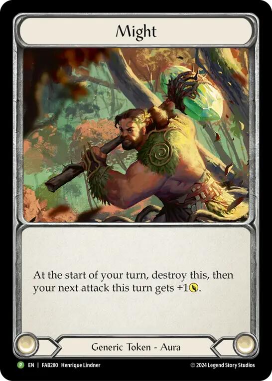Might [FAB280] (Promo)  Cold Foil | Devastation Store