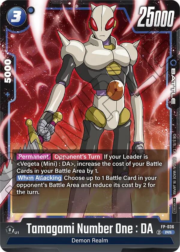 Tamagami Number One : DA (FP-036) [Tournament and Championship Promos] | Devastation Store