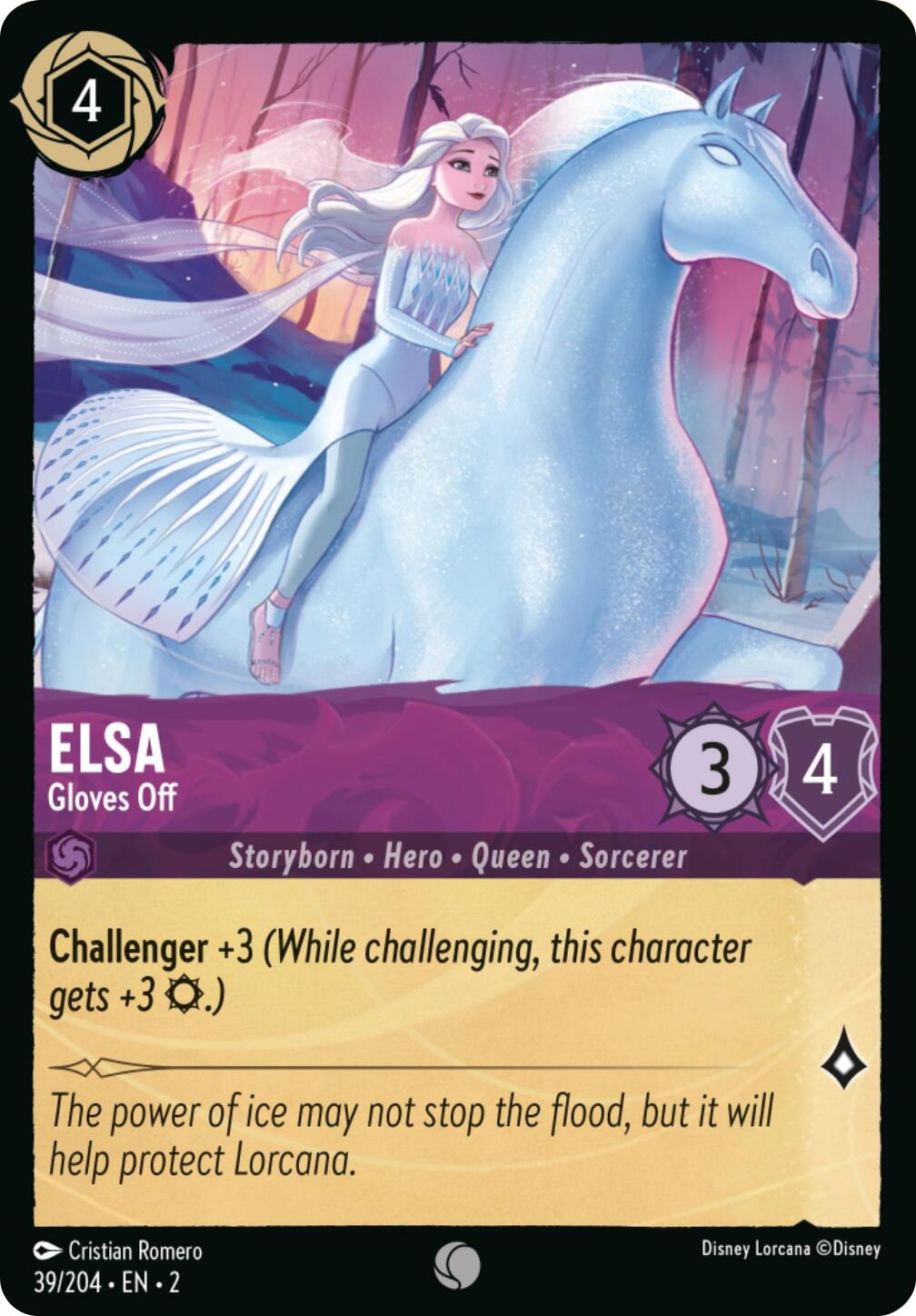 Elsa - Gloves Off (Errata Version) (39/204) [Rise of the Floodborn] | Devastation Store