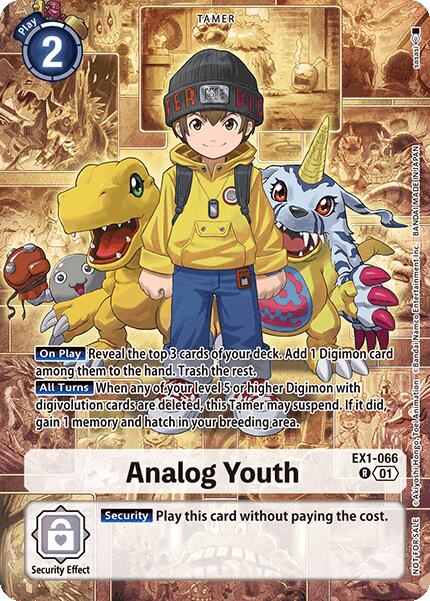 Analog Youth [EX1-066] (Special Event Pack 2025) [Classic Collection Promos] | Devastation Store