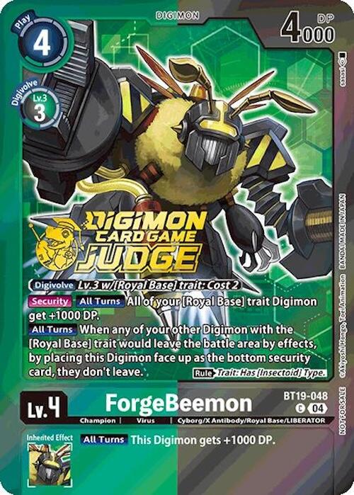 ForgeBeemon [BT19-048] (Judge Pack 2025 Wave 1) [Release Special Booster Ver.2.0] | Devastation Store