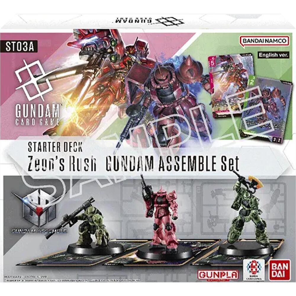 Gundam Assemble Starter Set - Starter Deck 03: Zeon's Rush | Devastation Store
