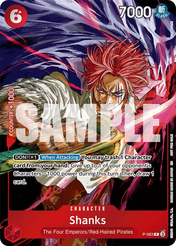 Shanks (Event Pack Vol. 6) [One Piece Promotion Cards] | Devastation Store