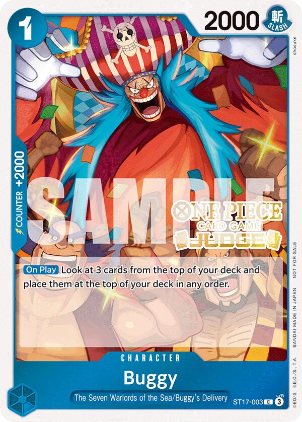 Buggy (Judge Pack Vol. 5) [One Piece Promotion Cards] | Devastation Store