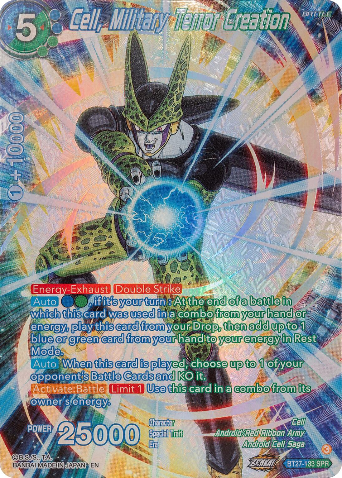 Cell, Military Terror Creation (SPR) (BT27-133) [History of Z] | Devastation Store