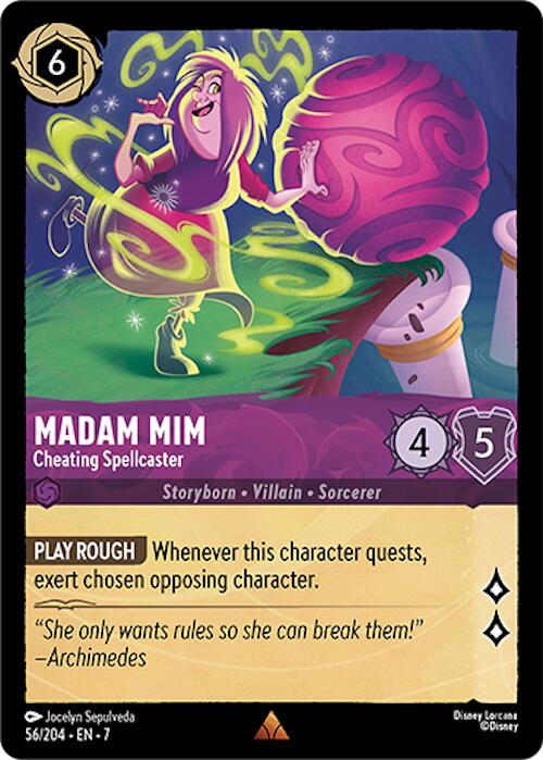 Madam Mim - Cheating Spellcaster (56/204) [Archazia's Island] | Devastation Store