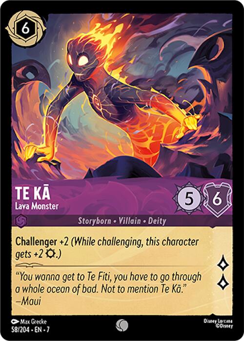 Te Ka - Lava Monster (58/204) [Archazia's Island] | Devastation Store