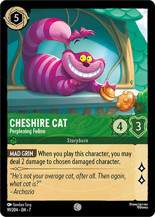 Cheshire Cat - Perplexing Feline (91/204) [Archazia's Island] | Devastation Store