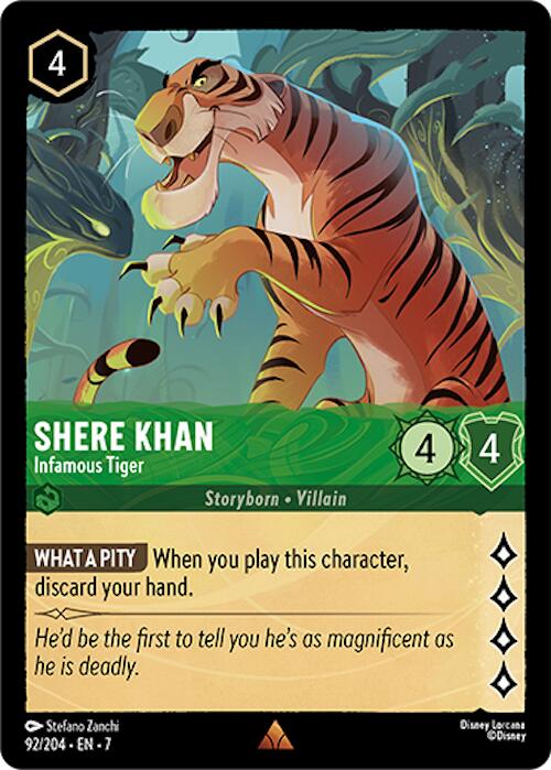 Shere Khan - Infamous Tiger (92/204) [Archazia's Island] | Devastation Store