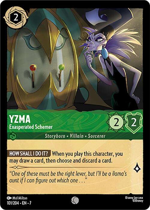 Yzma - Exasperated Schemer (101/204) [Archazia's Island] | Devastation Store
