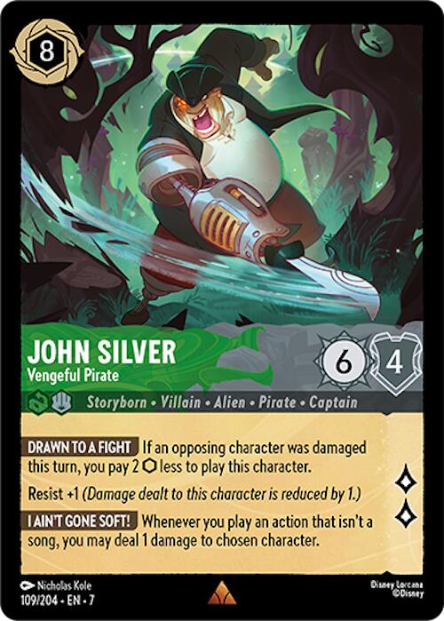 John Silver - Vengeful Pirate (109/204) [Archazia's Island] | Devastation Store