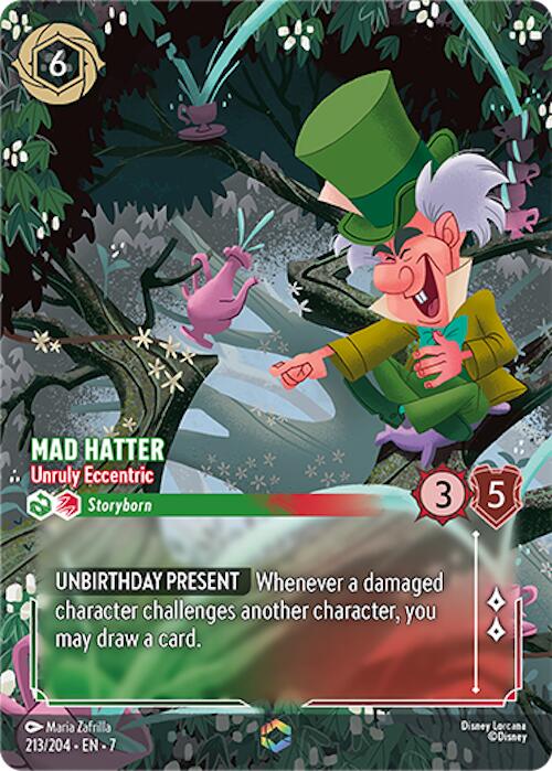 Mad Hatter - Unruly Eccentric (Enchanted) (213/204) [Archazia's Island] | Devastation Store