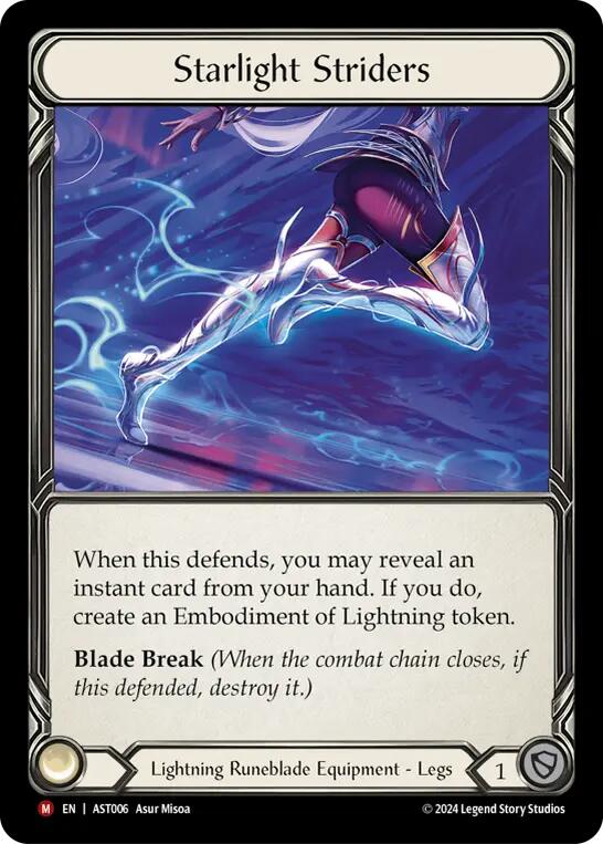 Starlight Striders [AST006] (Armory Deck: Aurora)  Rainbow Foil | Devastation Store