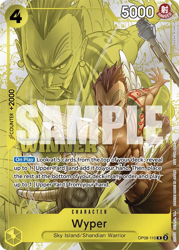 Wyper (Winner Pack 2025 Vol. 2) [One Piece Promotion Cards] | Devastation Store