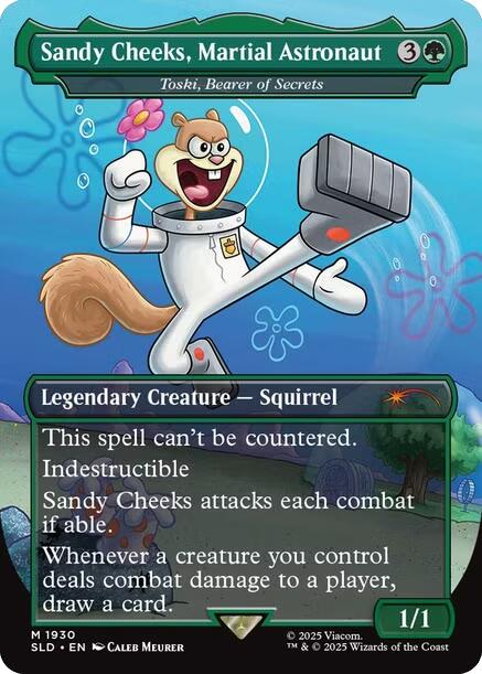 Sandy Cheeks, Martial Astronaut - Toski, Bearer of Secrets [Secret Lair Drop Series] | Devastation Store
