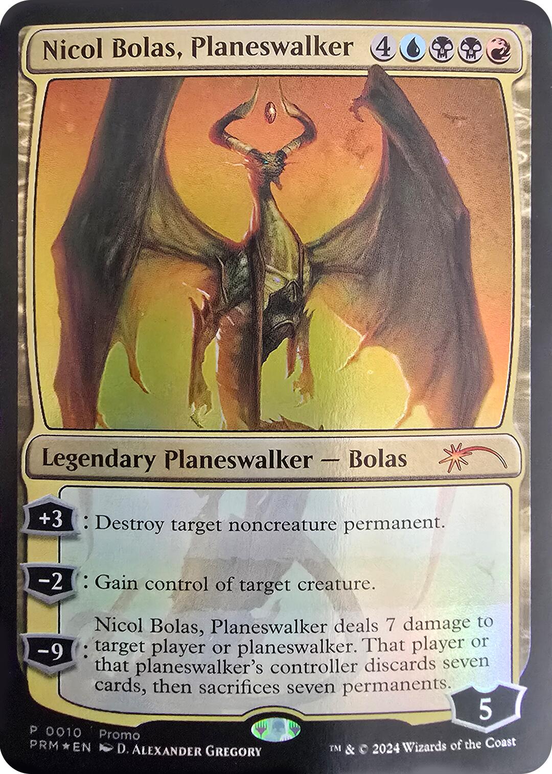 Nicol Bolas, Planeswalker [Media Promos] | Devastation Store