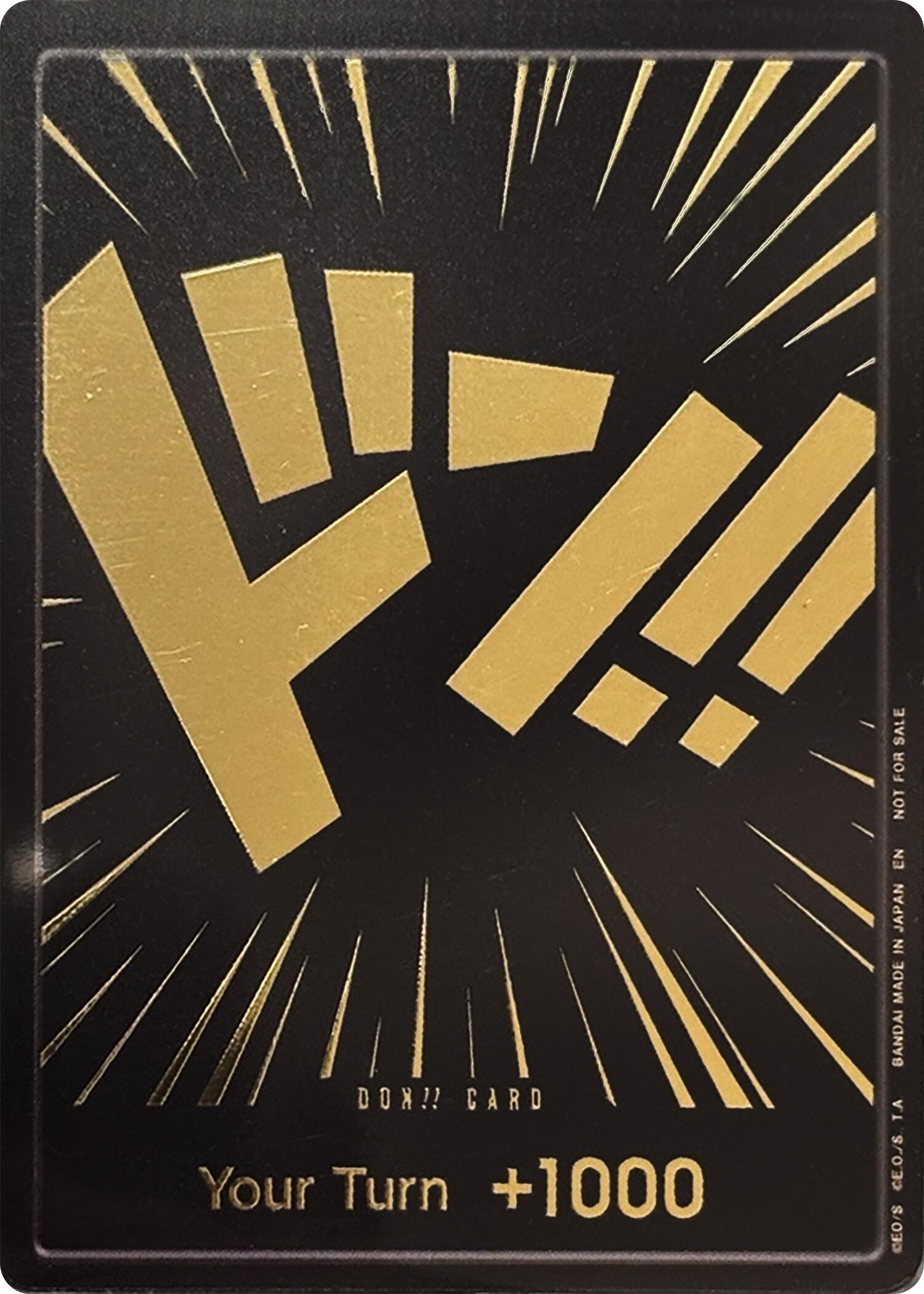 DON!! Card (Black and Gold) [One Piece Promotion Cards] | Devastation Store