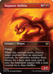 Magmatic Hellkite (Borderless) [Tarkir: Dragonstorm] | Devastation Store