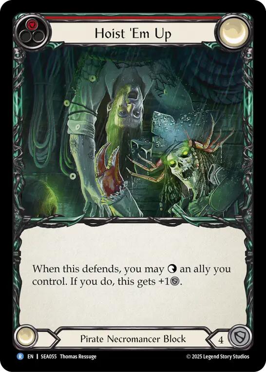 Hoist 'Em Up [SEA055] (High Seas)  Rainbow Foil | Devastation Store