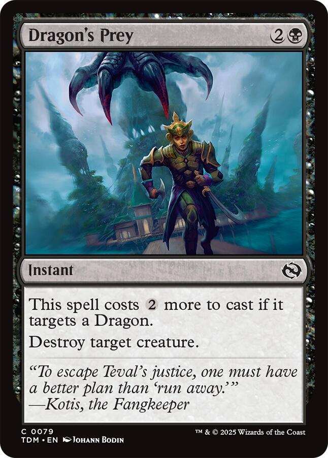 Dragon's Prey [Tarkir: Dragonstorm] | Devastation Store