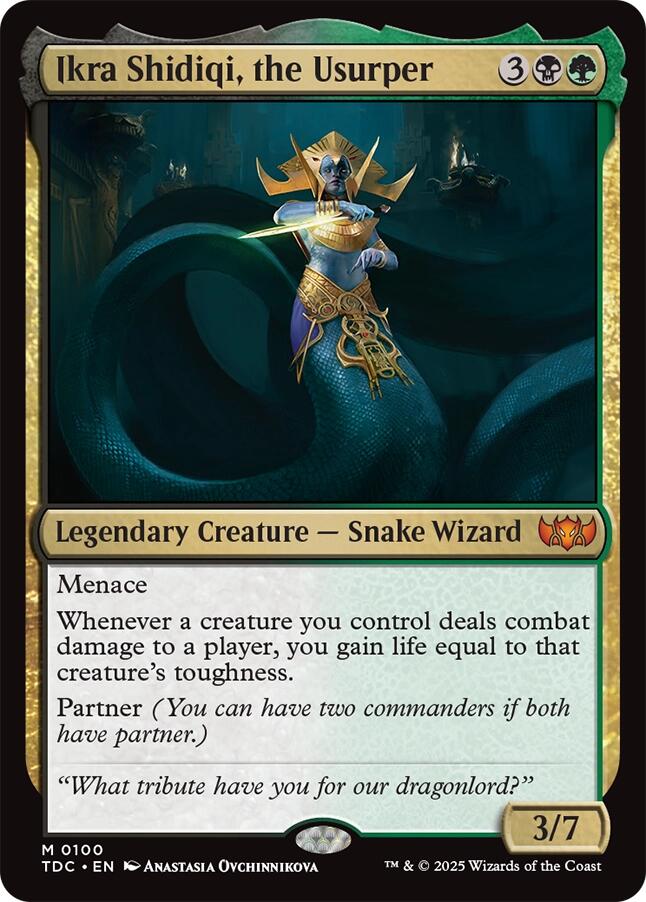 Ikra Shidiqi, the Usurper [Tarkir: Dragonstorm Commander] | Devastation Store