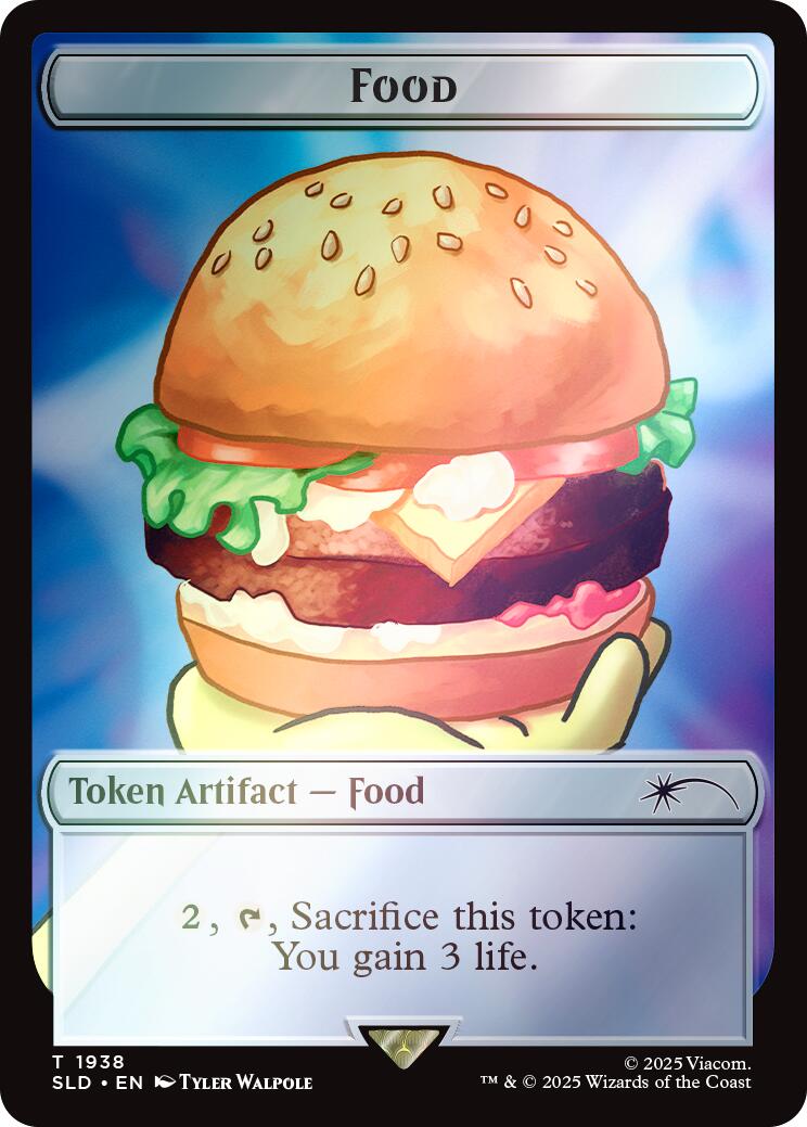 Food Token (1938) (Rainbow Foil) [Secret Lair Drop Series] | Devastation Store