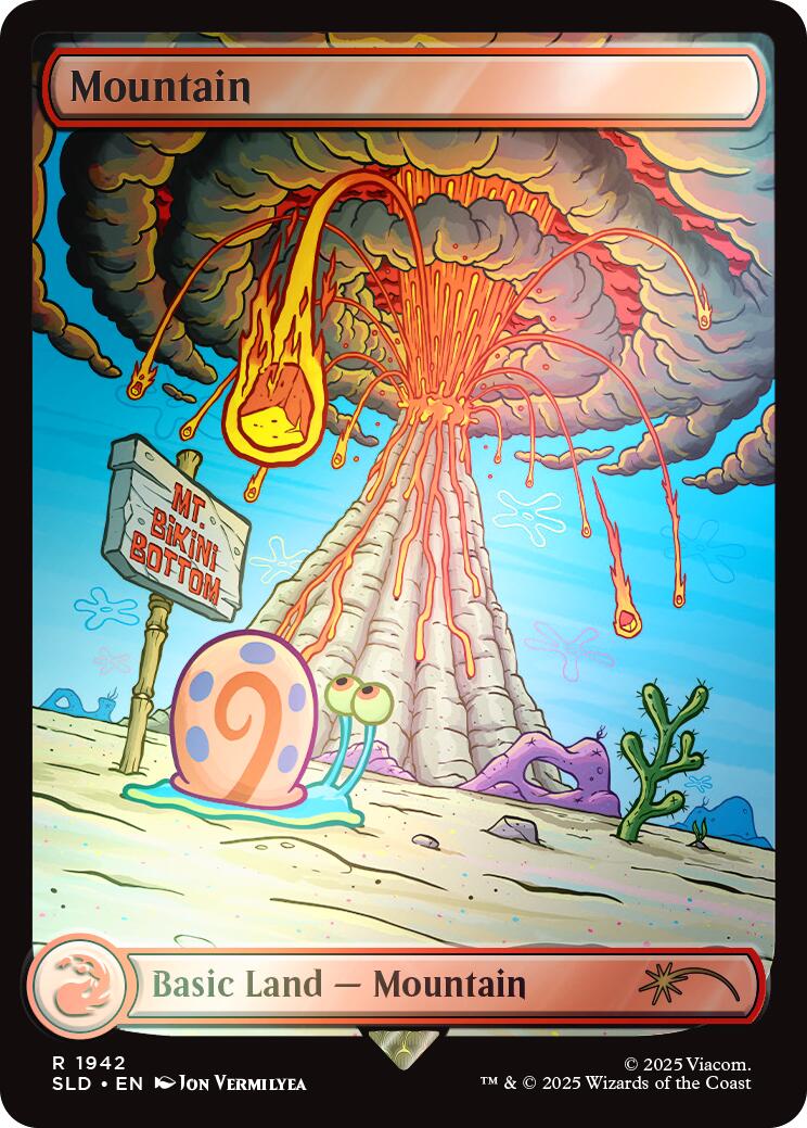 Mountain (1942) (Rainbow Foil) [Secret Lair Drop Series] | Devastation Store