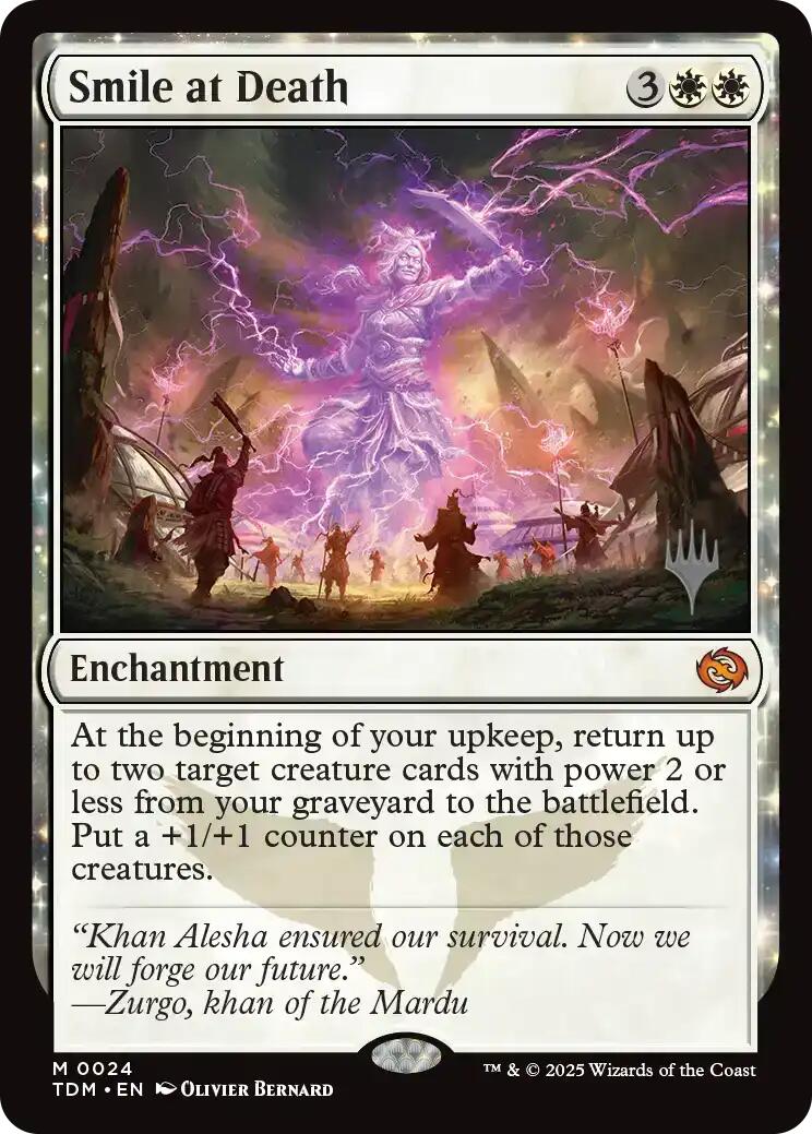 Smile at Death [Tarkir: Dragonstorm Promos] | Devastation Store