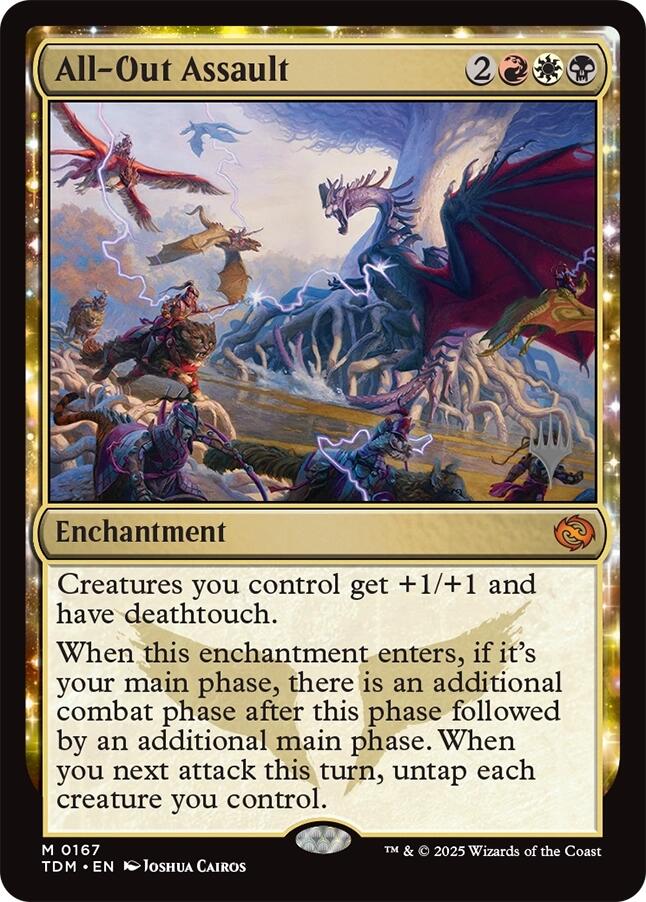 All-Out Assault [Tarkir: Dragonstorm Promos] | Devastation Store