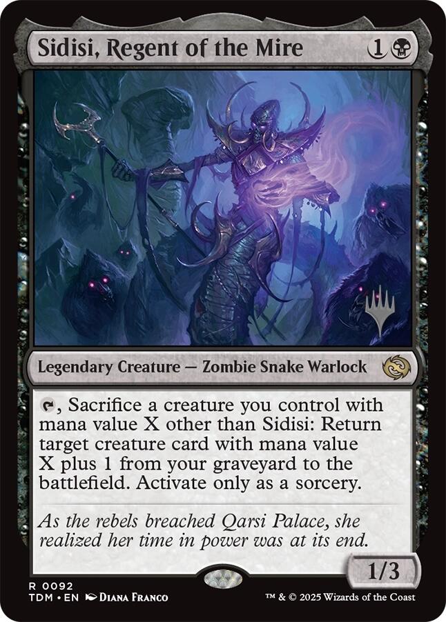Sidisi, Regent of the Mire [Tarkir: Dragonstorm Promos] | Devastation Store