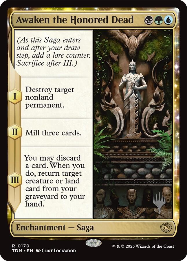 Awaken the Honored Dead [Tarkir: Dragonstorm Promos] | Devastation Store