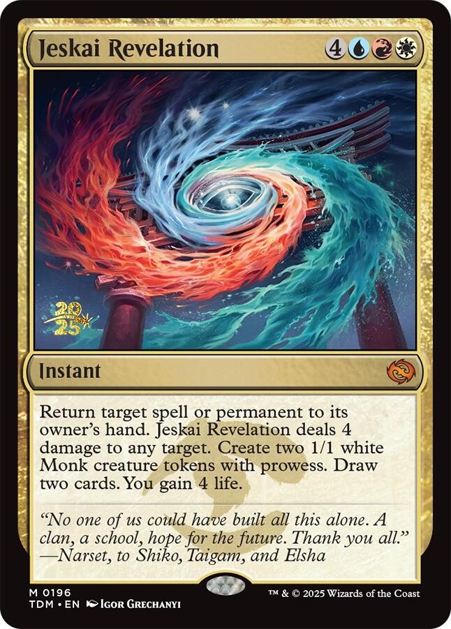 Jeskai Revelation [Tarkir: Dragonstorm Prerelease Cards] | Devastation Store