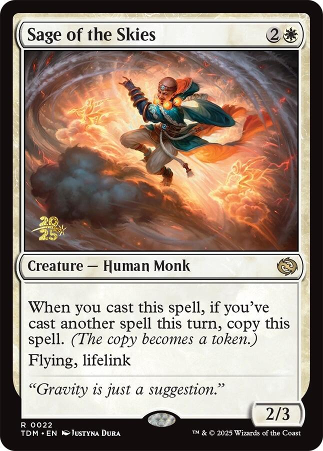 Sage of the Skies [Tarkir: Dragonstorm Prerelease Cards] | Devastation Store