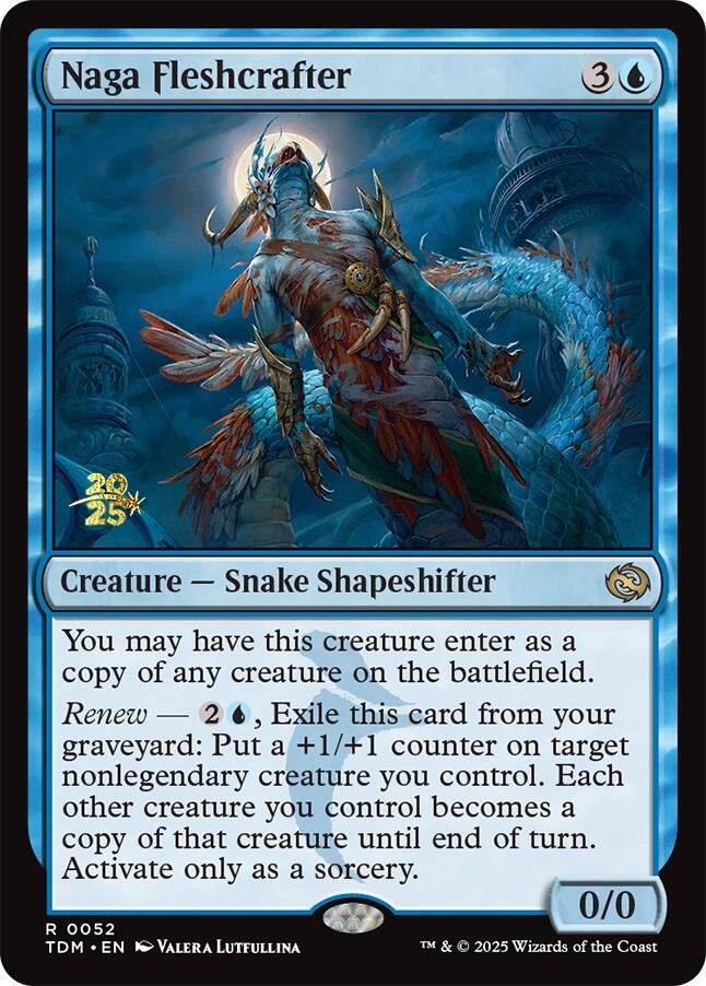 Naga Fleshcrafter [Tarkir: Dragonstorm Prerelease Cards] | Devastation Store